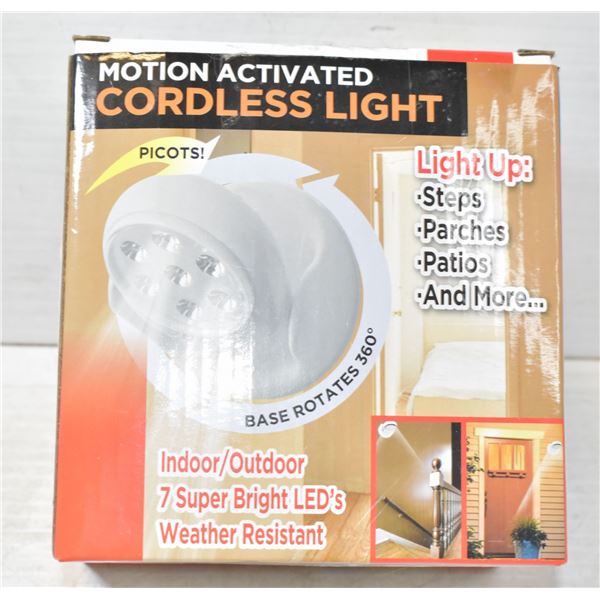 MOTION ACTIVATED CORDLESS LIGHT