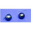 Image 1 : BZ415-159 SILVER TAHITION PEARL 10-11 MM EARRINGS