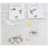 Image 1 : LOT OF .925 EARRINGS - DIFFERENT STYLES