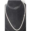 Image 1 : .925 SILVER AND GOLD TONE NECKLACE 18"