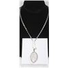 Image 1 : 22" .925 SILVER CHAIN AND PENDANT 1.5"