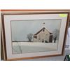 Image 1 : "OLD SCHOOL HOUSE" LARGE PICTURE BY G.ROCK