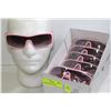 Image 1 : CARTON OF WOMEN'S PINK DESIGNER SUNGLASSES