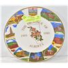 Image 1 : VINTAGE PROVINCE OF ALBERTA 75 ANNIVERSARY PLATE