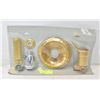 Image 1 : NEW SHOWER OR TUB TAP+FAUCET SATIN BRASS FINISH.
