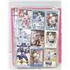 Image 1 : BINDER WITH OVER 200 COLLECTIBLE HOCKEY CARDS