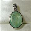 Image 1 : BZ604-89 14K  EMERALD(3.4CT) PENDANT