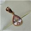 Image 1 : BZ604-87 14K  MORGANITE(2CT) PENDANT