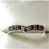 Image 1 : BZ604-65 SILVER MARCASITE RING