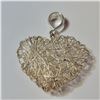Image 1 : BZ604-76 SILVER HEART  PENDANT