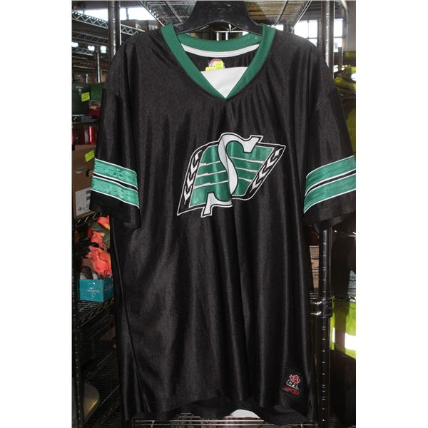 SASKATCHEWAN RIDERS JERSEY SIZE LARGE ADULT