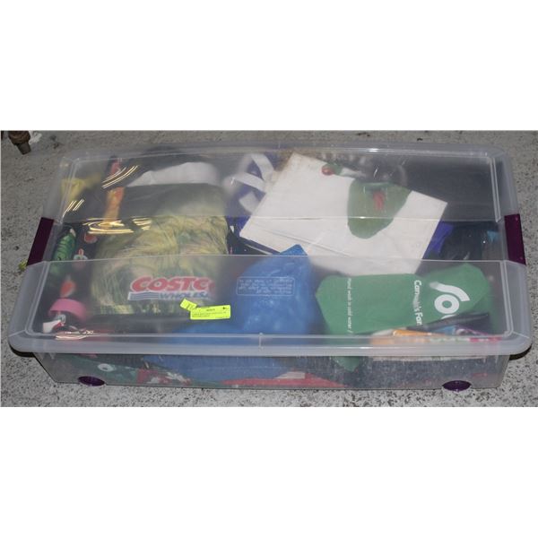 LARGE RESUABLE TOTE FULL OF REUSABLE BAGS