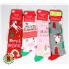 NEW ASSORTED CHRISTMAS THEME KNEE HIGH SOCKS