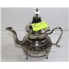 ORNATE SILVER TEAPOT