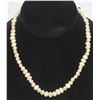 HILLBERG CULTURED PEARL NECKLACE IN BOX