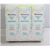 Image 1 : 3 PK AVEENO SENSITIVE SKIN FACE SPF50 MINERAL