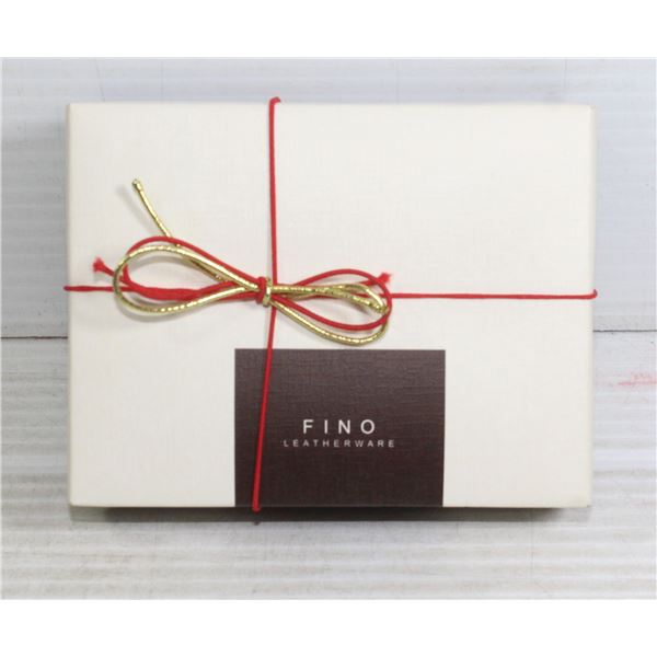 NEW FINO LEATHERWARE WALLET IN GIFT BOX