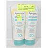 Image 1 : 2 PK AVEENO SENSITIVE SKIN SPF50 MINERAL SUNSCREEN