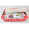 Image 1 : BIN FULL OF PAINTS AND PAINT BRUSHES