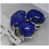 Image 1 : BZ415-196 SILVER LAPIS (6.1CT) RING