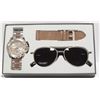 Image 1 : NEW VINCE CAMUTO WATCH & SUNGLASSES SET