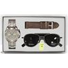 Image 1 : NEW VINCE CAMUTO WATCH & SUNGLASSES SET