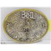 Image 1 : BELL 2019 CALGARY STAMPEDE BELT BUCKLE.
