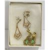 Image 1 : 2 SETS OF LADIES VINTAGE EARRINGS