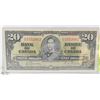 Image 1 : 1937 CANADIAN $20 BILL