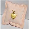 Image 2 : 14 KT YELLOW GOLD (STAMPED 585) HEART LOCKET