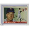Image 1 : 1955 TOPPS #144 JOE AMALFITANO "ROOKIE" NEW YORK