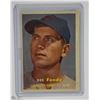 Image 1 : 1957 TOPPS #42 DEE FONDY CHICAGO CUBS LN MT