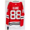 Image 1 : KANE #88 BLACK HAWKS SIGNED JERSEY AUTHENTICATED.