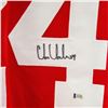 Image 2 : CHRIS CHELIOS #24 SIGNED JERSEY (RED WINGS)