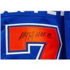 Image 2 : PAUL COFFEY #7 SIGNED OILERS JERSEY HALL OF FAMER
