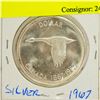 Image 1 : 1967 CANADIAN CENTENNIAL SILVER DOLLAR