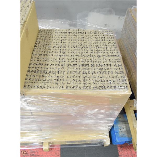 7 BOXES OF INTERFACE MONOLITH KHAKI VINYL CARPET
