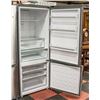 Image 2 : HAIER 15CU FT S/S BOTTOM FREEZER FRIDGE