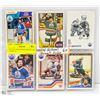 Image 1 : LOT OF 6 OLD SCHOOL GRANT FUHR CARDS EX