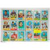 COLLECTION OF 18 X 1968 NFL FOOTBALL CARDS EX