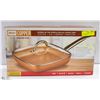 Image 1 : NEW PARINI COPPER 9 1/2 INCH SQUARE PAN WITH