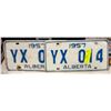 Image 1 : PAIR OF VINTAGE LICENSE PLATES