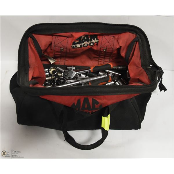 MAC TOOL BAG W/ OVER 100 PCS SOCKET SET.