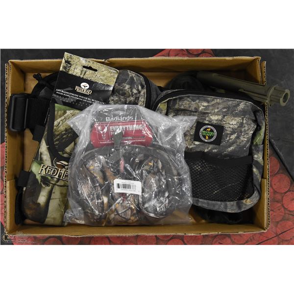 LOT OF HUNTING GEAR