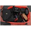 Image 1 : TOTE OF 35+ CAMERA AND BINOCULAR CASES