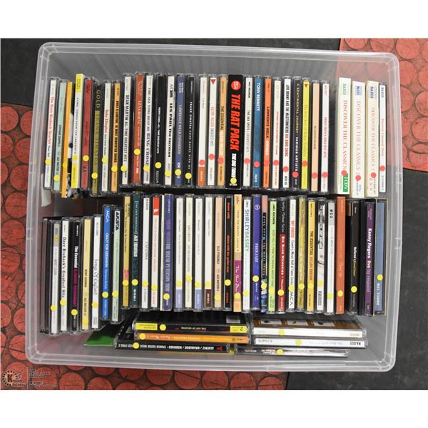 ESTATE BOX OF 80+ CD'S
