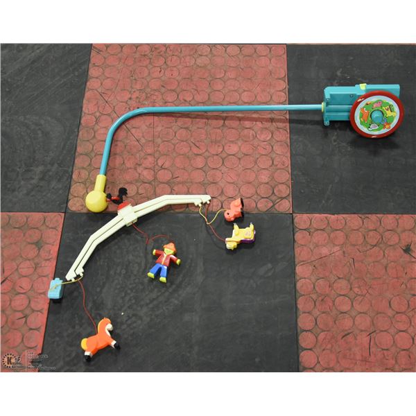 VINTAGE FISHER-PRICE MOBILE - FULLY FUNCTIONAL