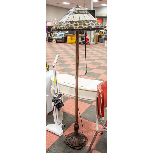 TIFFANY FLOOR LAMP APPROX 74" TALL