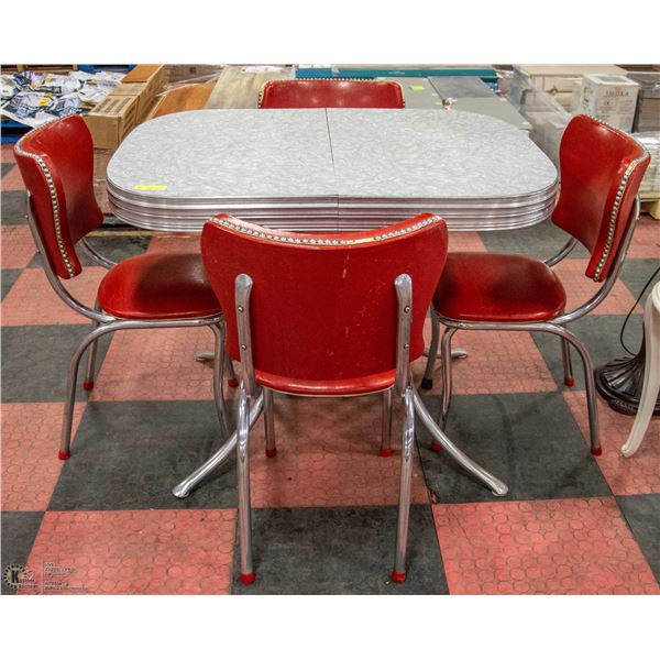 RETRO KITCHEN TABLE AND CHAIRS