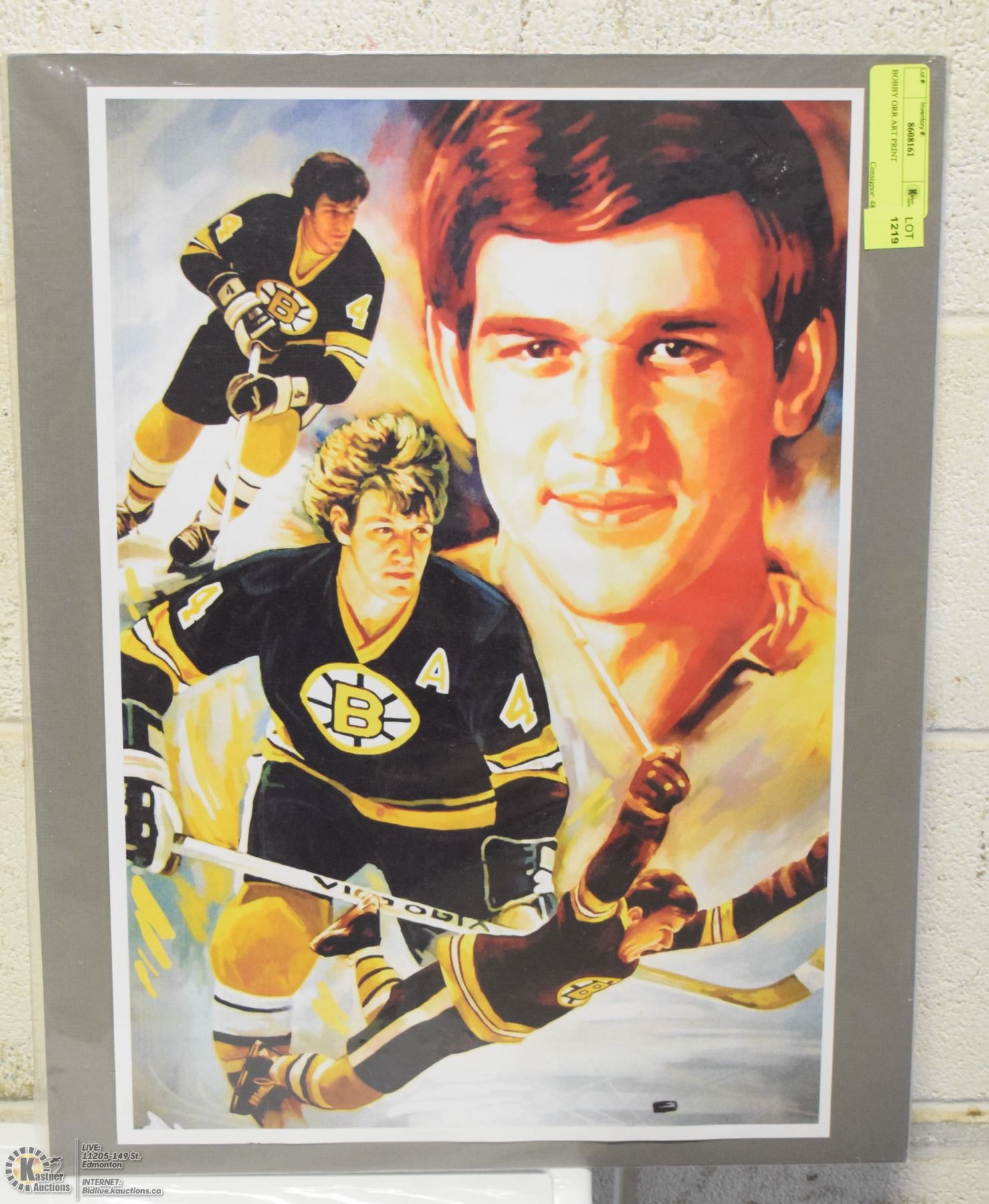 BOBBY ORR ART PRINT